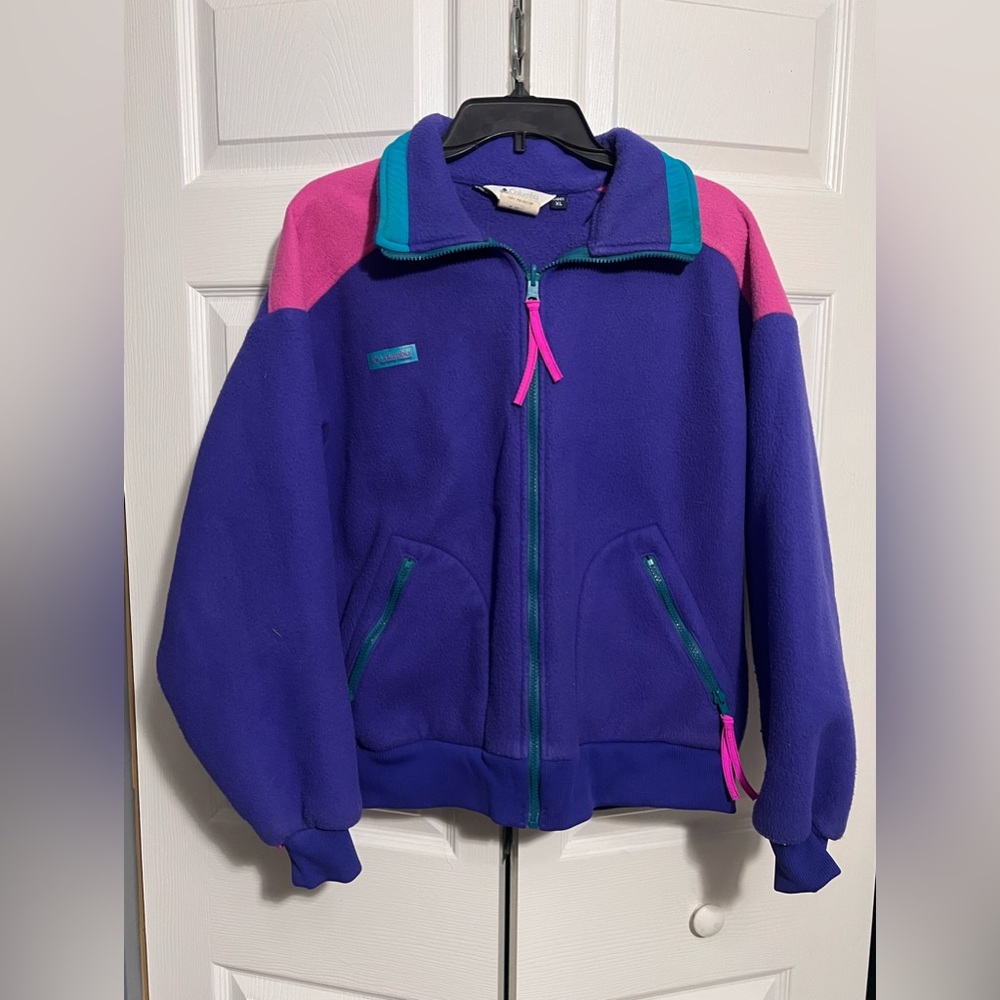 Purple Columbia Jacket